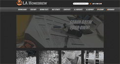 Desktop Screenshot of lahomebrew.com